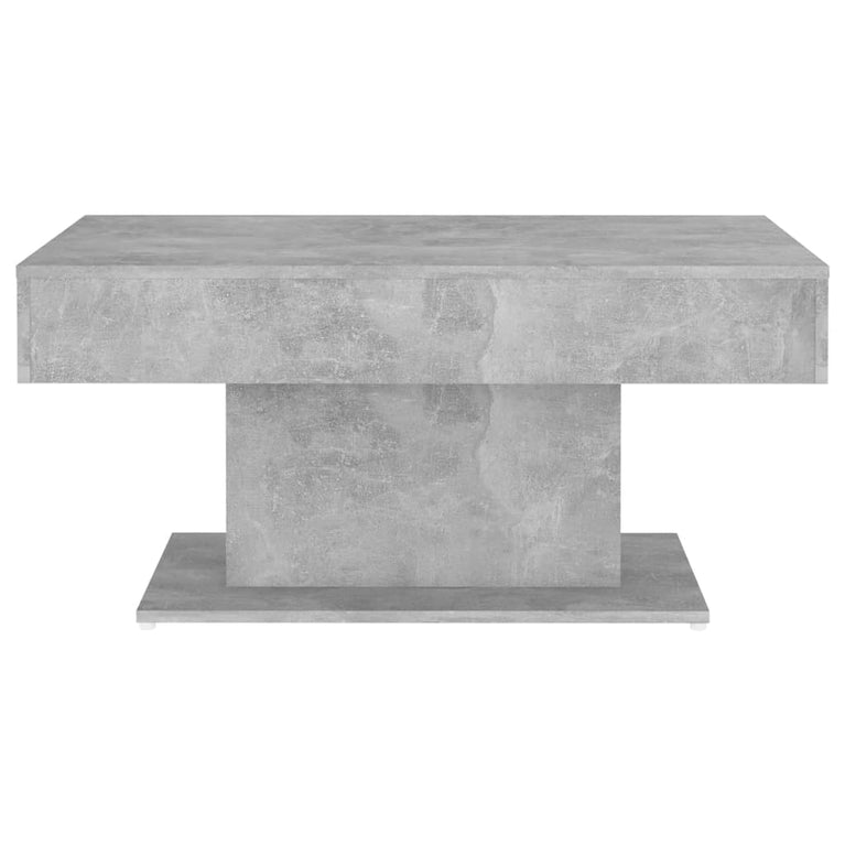 Salontafel 96x50x45 cm spaanplaat betongrijs