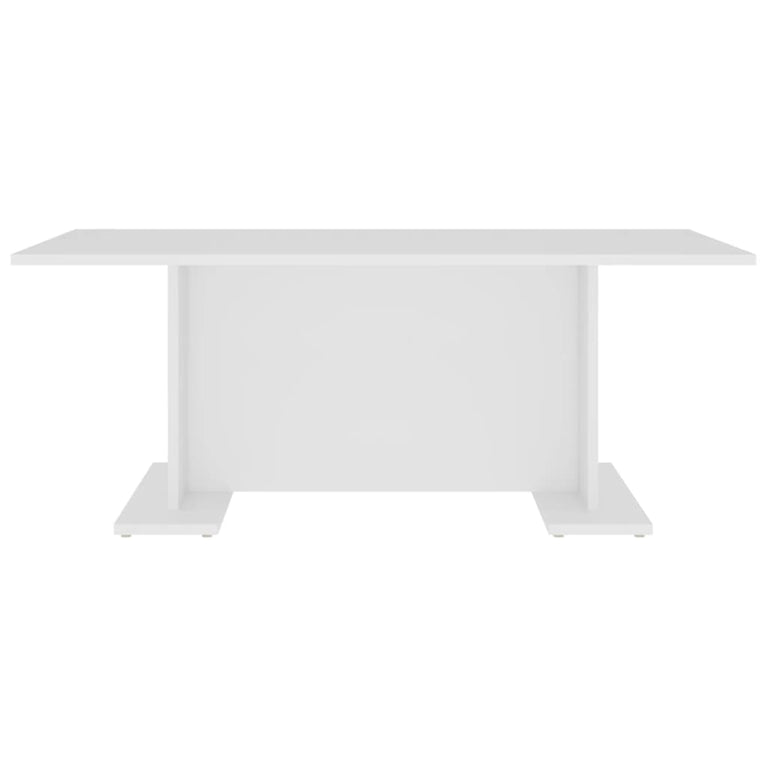 Salontafel 103,5x60x40 cm spaanplaat wit MeubelReus