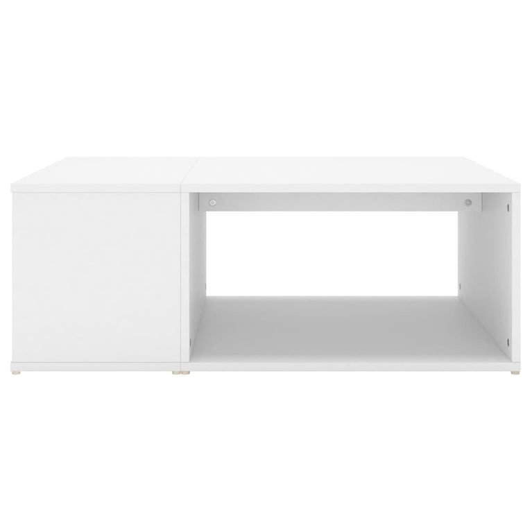 Salontafel 90x67x33 cm bewerkt hout wit MeubelReus
