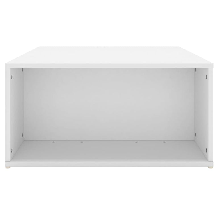 Salontafel 90x67x33 cm bewerkt hout wit MeubelReus