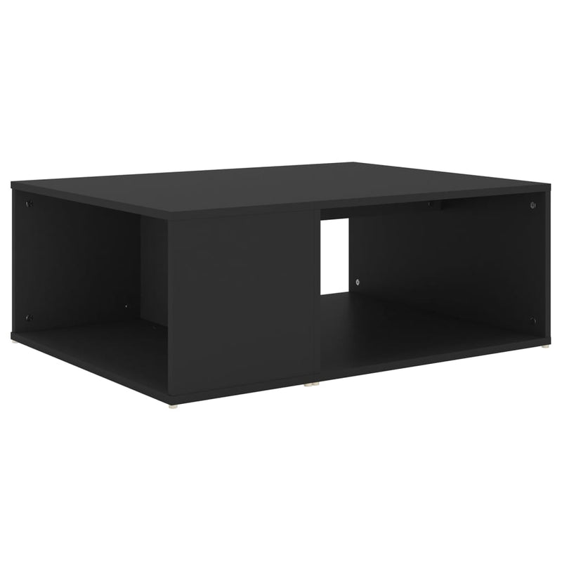 Salontafel 90x67x33 cm spaanplaat zwart MeubelReus