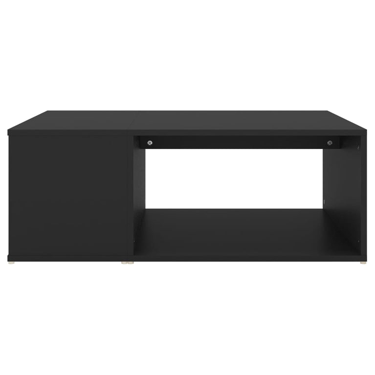Salontafel 90x67x33 cm spaanplaat zwart MeubelReus