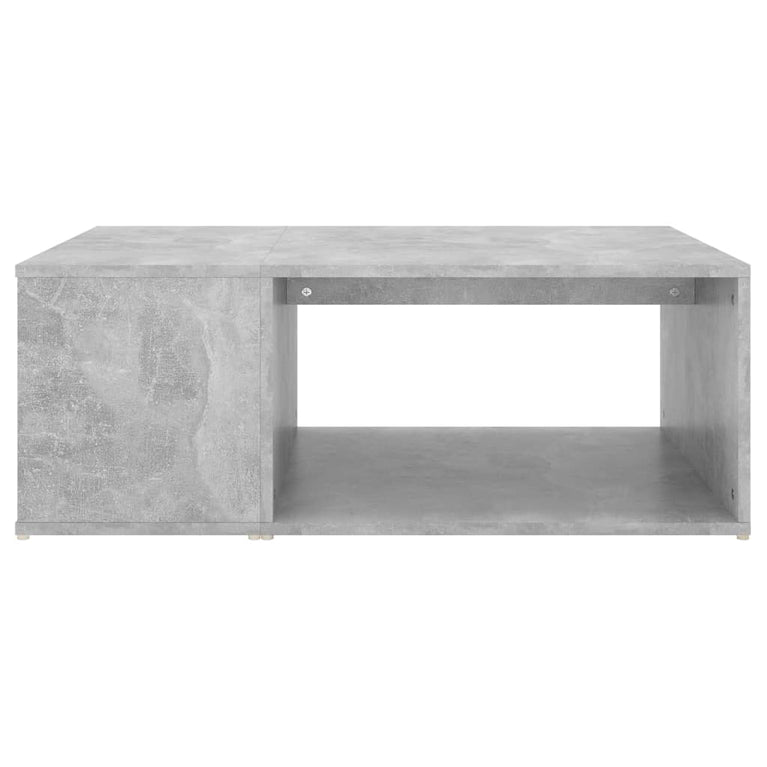 Salontafel 90x67x33 cm spaanplaat betongrijs MeubelReus