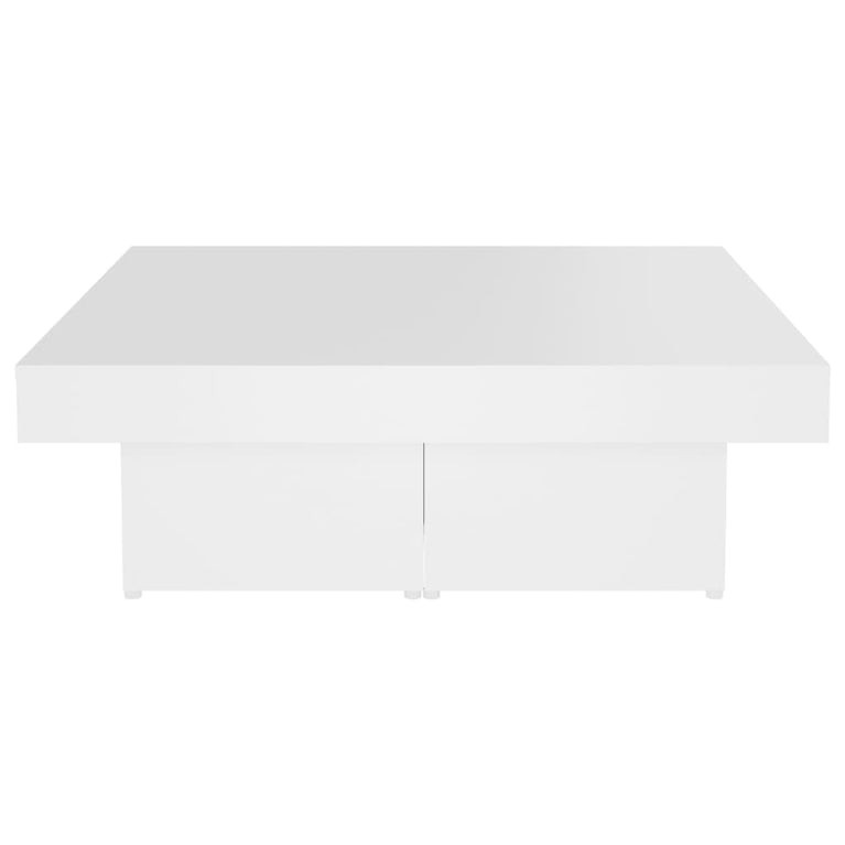 Salontafel 90x90x28 cm spaanplaat wit MeubelReus