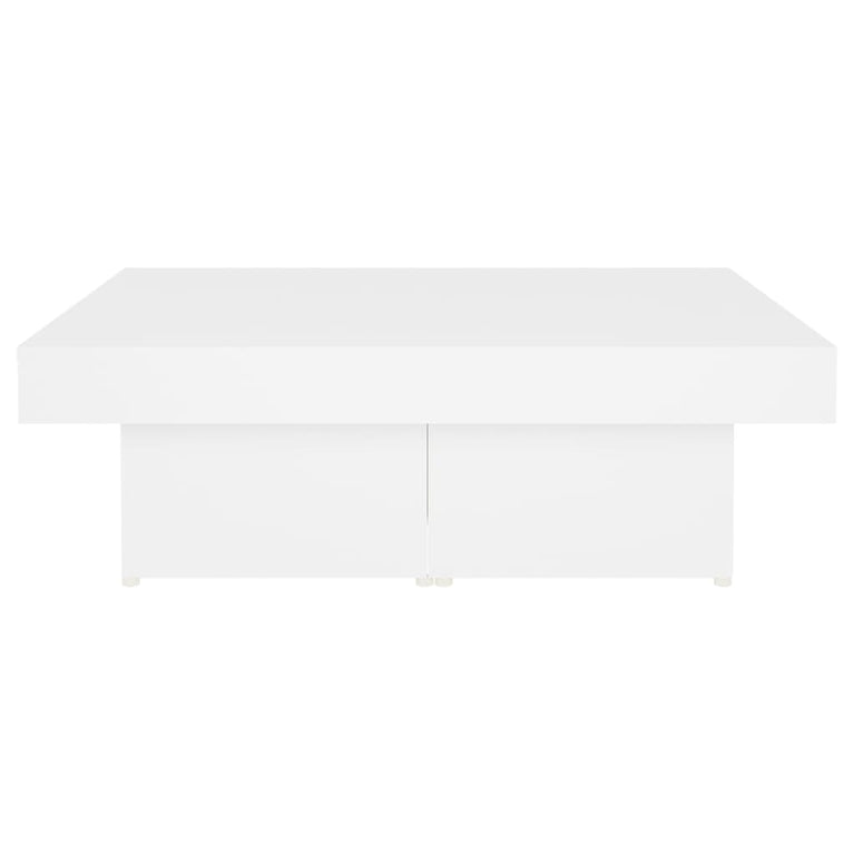Salontafel 90x90x28 cm spaanplaat wit MeubelReus