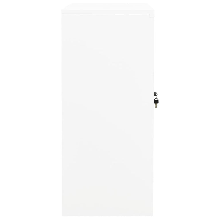 Kantoorkast 90x40x90 cm staal wit MeubelReus
