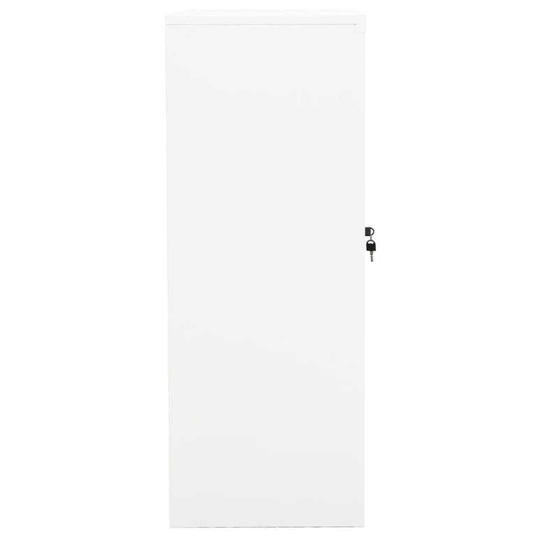 Kantoorkast 90x40x105 cm staal wit MeubelReus
