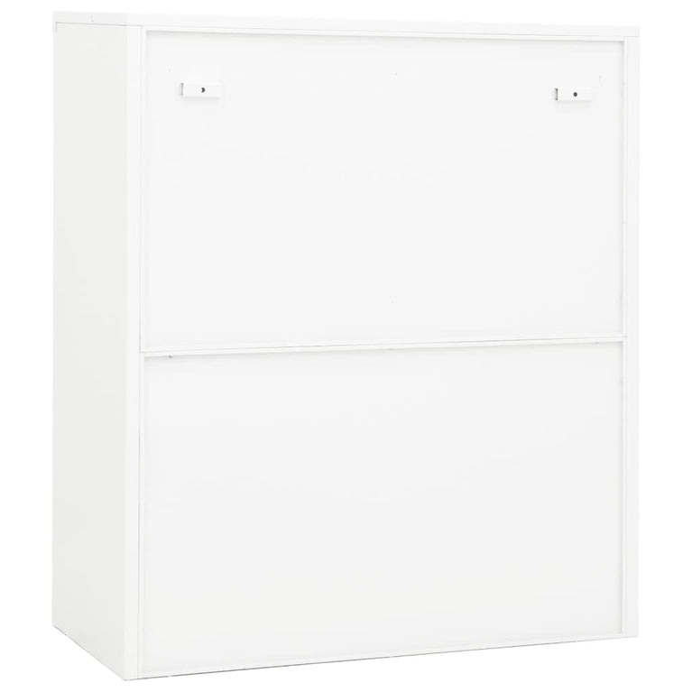 Kantoorkast 90x40x105 cm staal wit MeubelReus