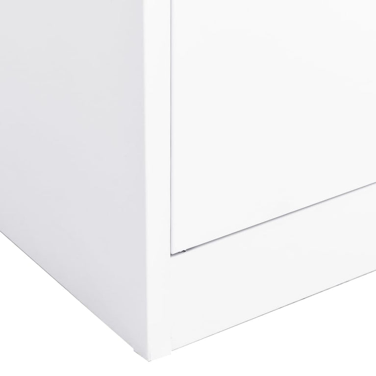 Kantoorkast 90x40x180 cm staal wit MeubelReus
