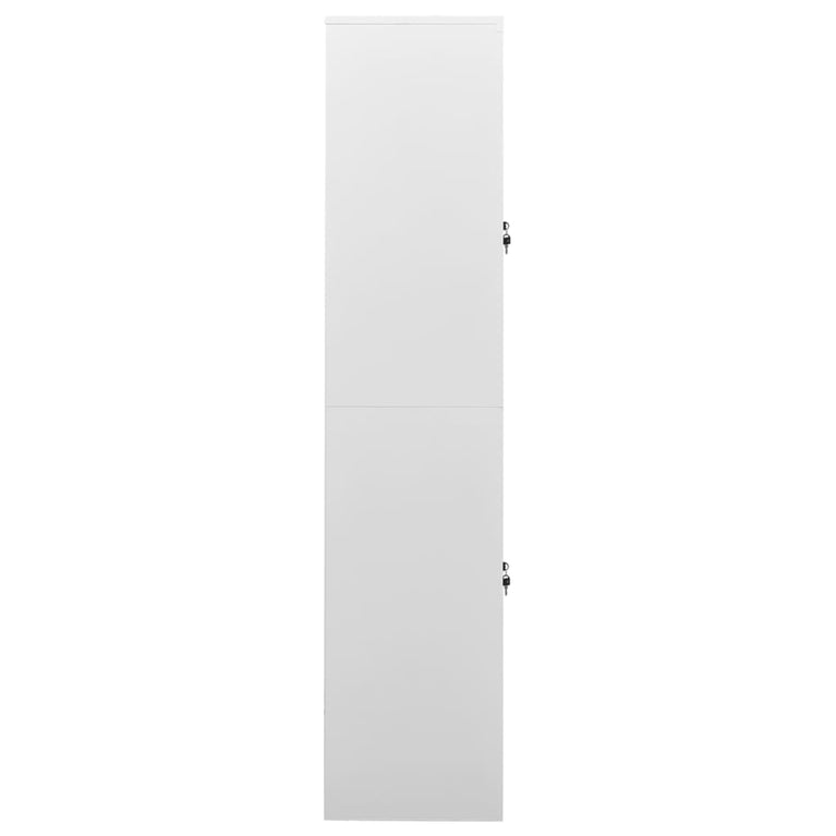 Kantoorkast 90x40x180 cm staal lichtgrijs MeubelReus