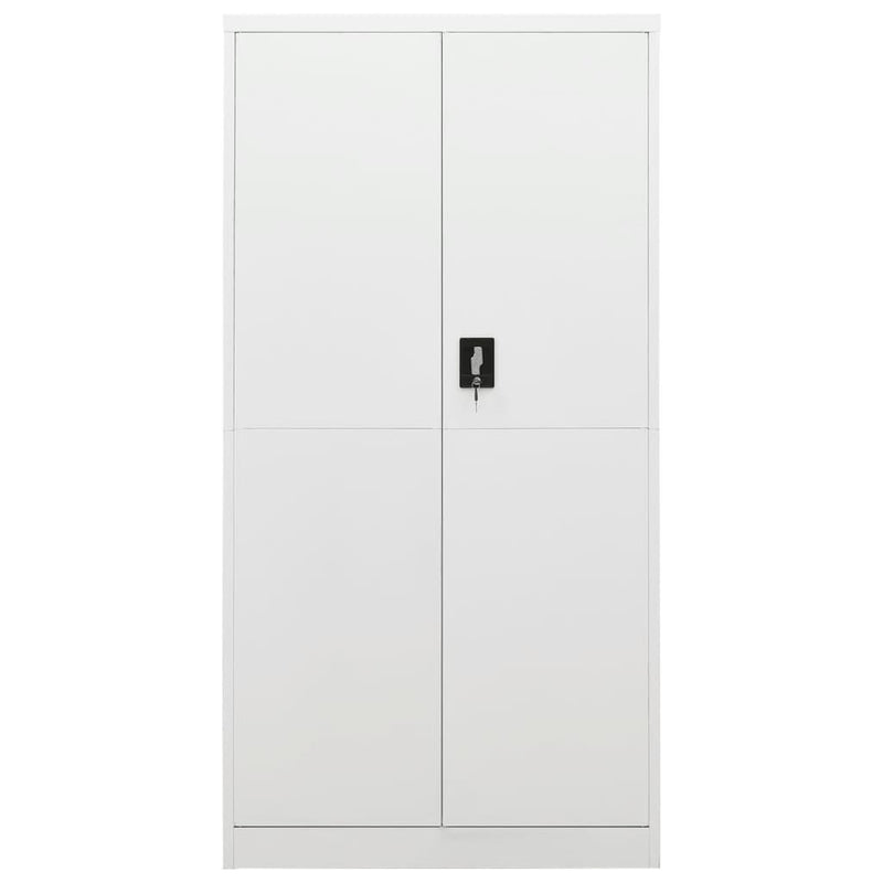 Lockerkast 90x40x180 cm staal wit MeubelReus