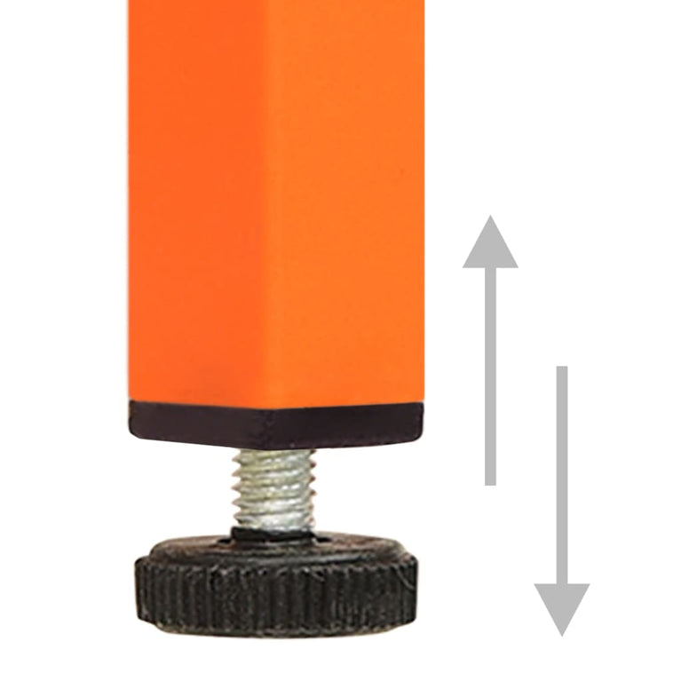 Tv-meubel 105x35x50 cm staal oranje