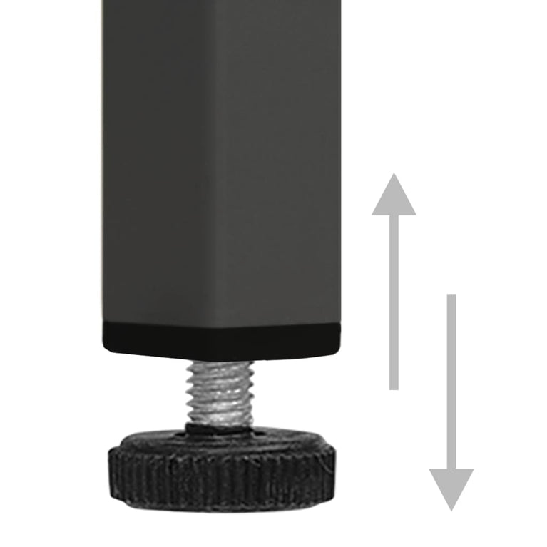 Tv-meubel 105x35x50 cm staal antracietkleurig MeubelReus