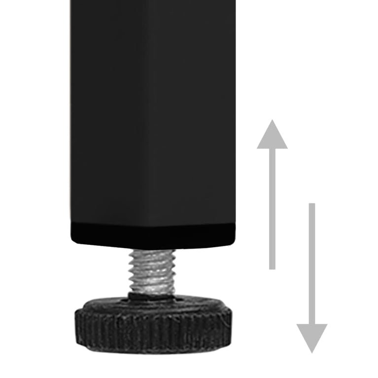 Tv-meubel 105x35x50 cm staal zwart MeubelReus
