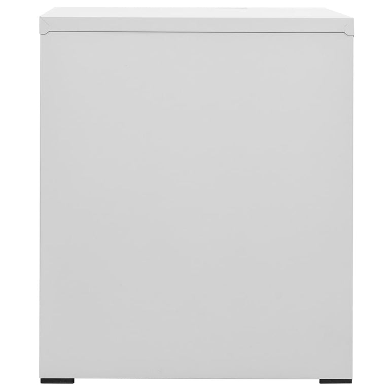 Archiefkast 46x62x72,5 cm staal lichtgrijs MeubelReus