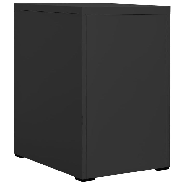 Archiefkast 46x62x72,5 cm staal antracietkleurig MeubelReus