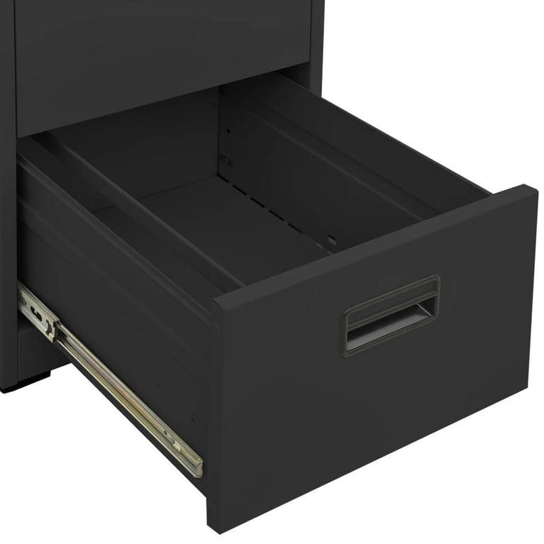 Archiefkast 46x62x72,5 cm staal antracietkleurig MeubelReus