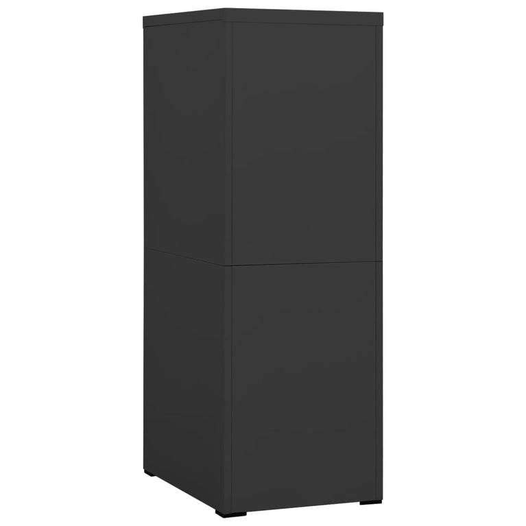 Archiefkast 46x62x133 cm staal antracietkleurig MeubelReus