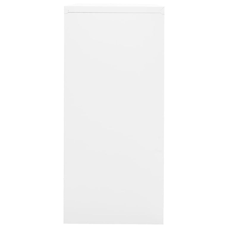 Archiefkast 90x46x103 cm staal wit MeubelReus