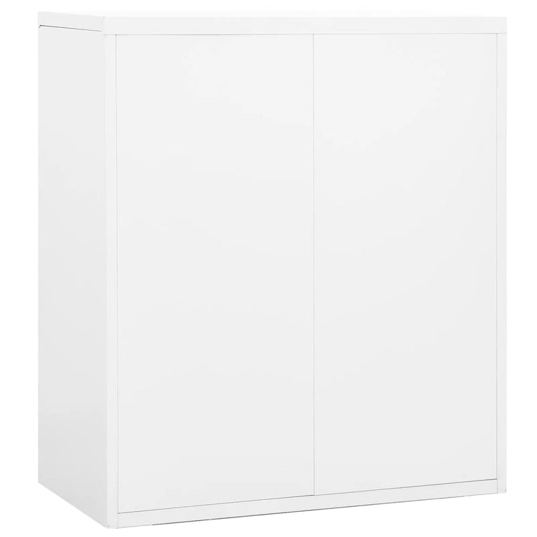 Archiefkast 90x46x103 cm staal wit MeubelReus