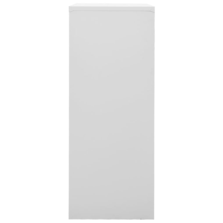Kantoorkast 90x40x102 cm staal lichtgrijs MeubelReus