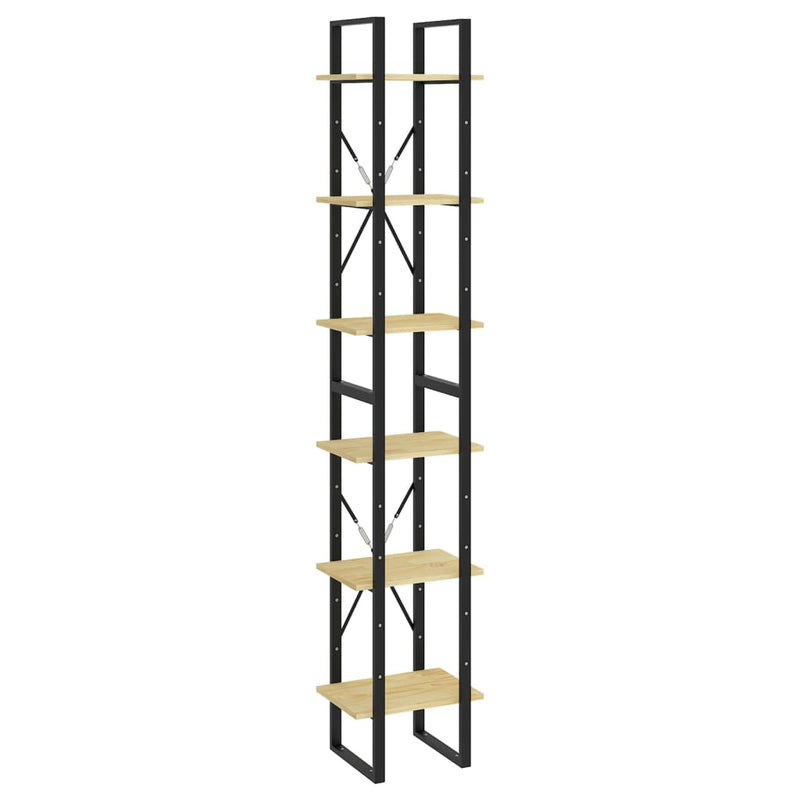 Hoge kast 40x30x210 cm massief grenenhout MeubelReus
