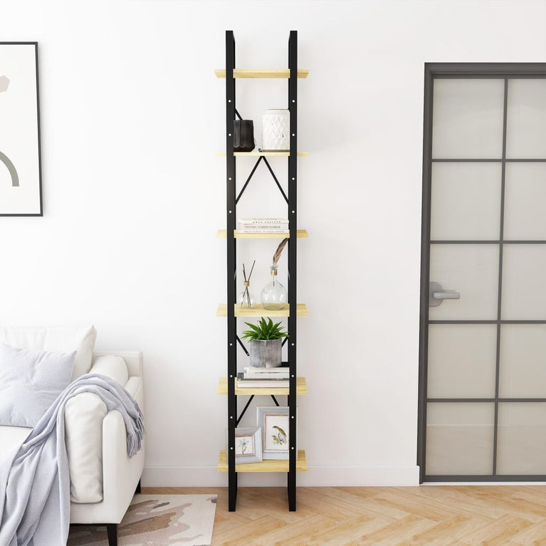 Hoge kast 40x30x210 cm massief grenenhout MeubelReus