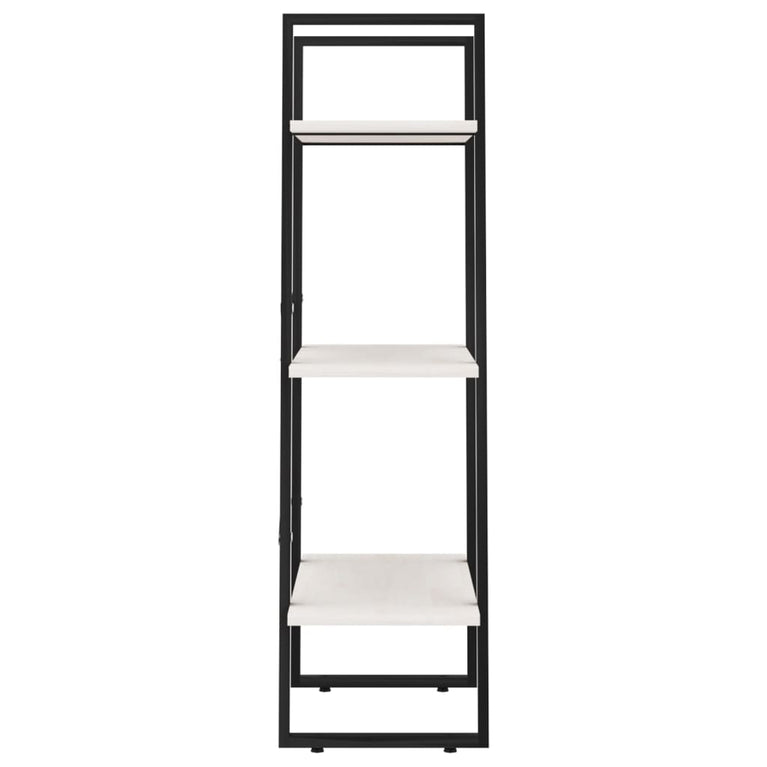 Opbergrek 60x30x105 cm massief grenenhout wit MeubelReus