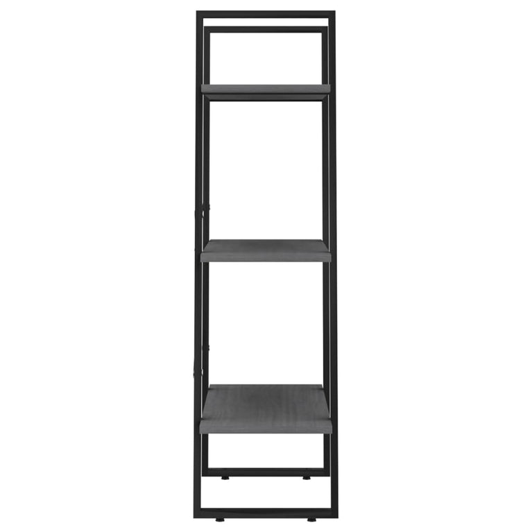 Opbergrek 60x30x105 cm massief grenenhout grijs MeubelReus