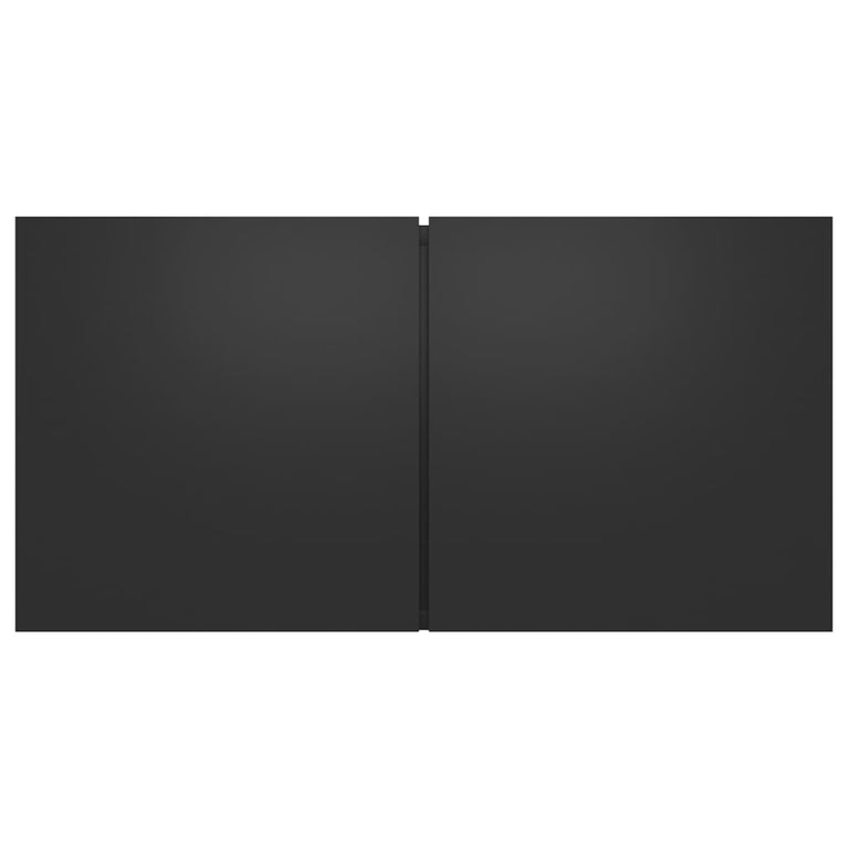 8-delige Tv-meubelset spaanplaat zwart MeubelReus