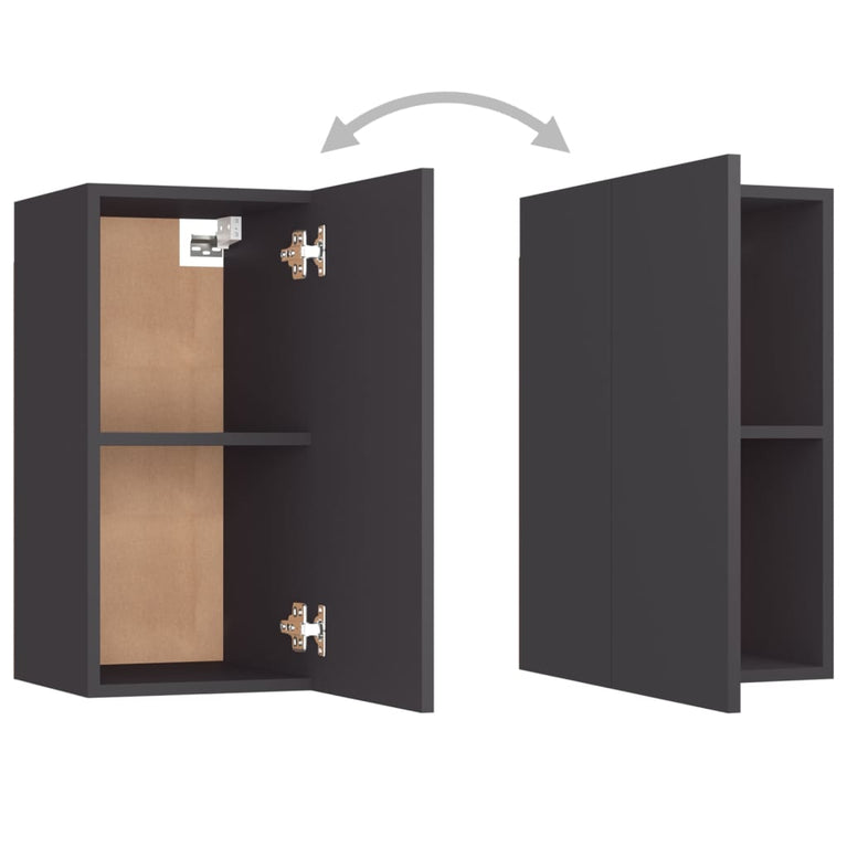 Tv-meubelen 7 st 30,5x30x60 cm spaanplaat grijs MeubelReus