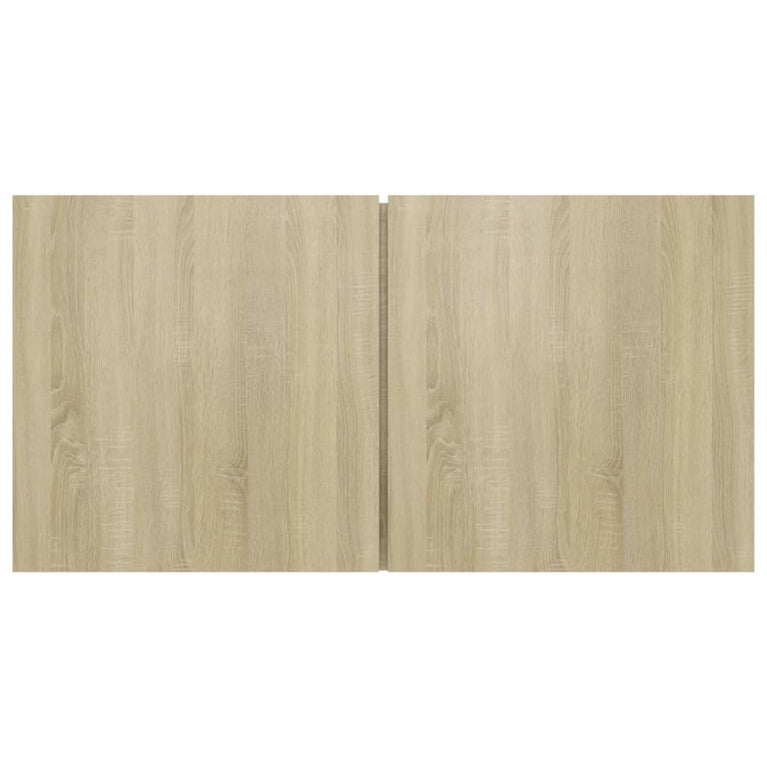 7-delige Tv-meubelset spaanplaat sonoma eikenkleurig MeubelReus