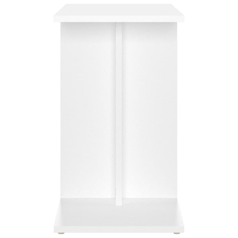 Bijzettafel 50x30x50 cm bewerkt hout wit MeubelReus