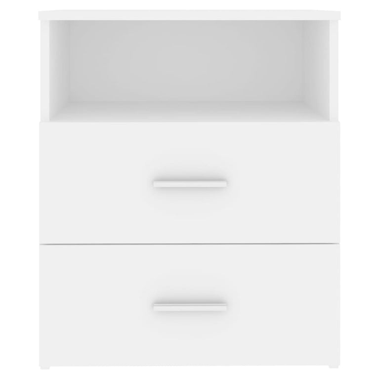 Nachtkastjes 2 st 50x32x60 cm wit MeubelReus