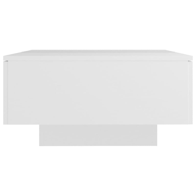 Salontafel 90x60x31 cm bewerkt hout wit MeubelReus
