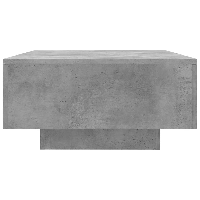 Salontafel 90x60x31 cm spaanplaat betongrijs MeubelReus