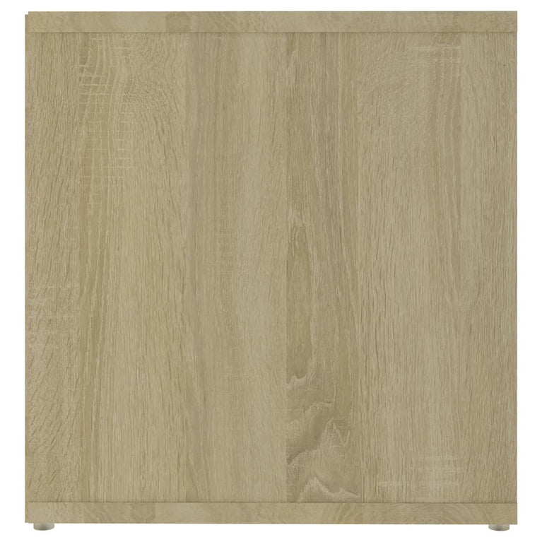 Tv-meubelen 2 st 72x35x36,5 cm spaanplaat sonoma eikenkleurig