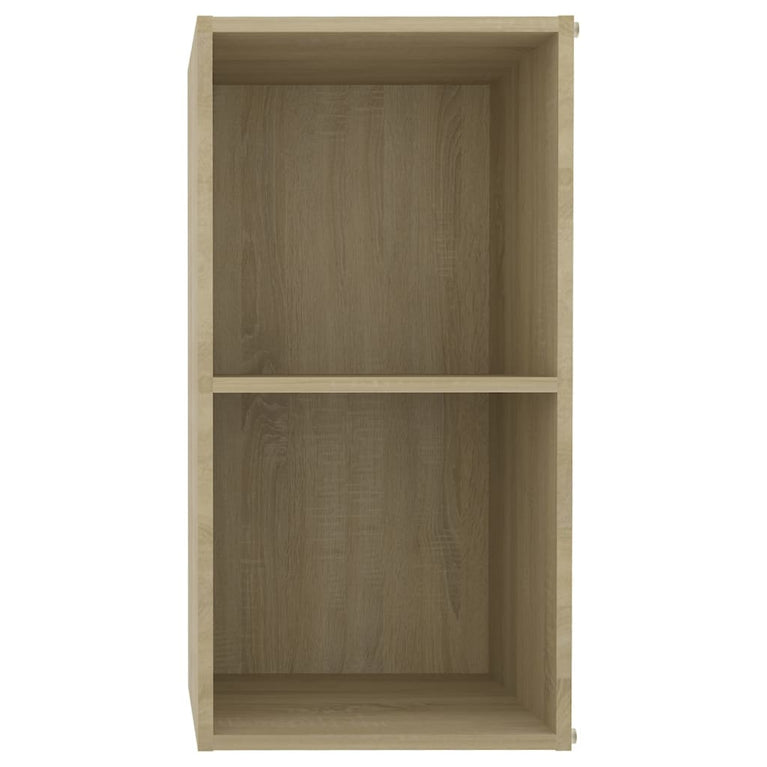 Tv-meubelen 2 st 72x35x36,5 cm spaanplaat sonoma eikenkleurig