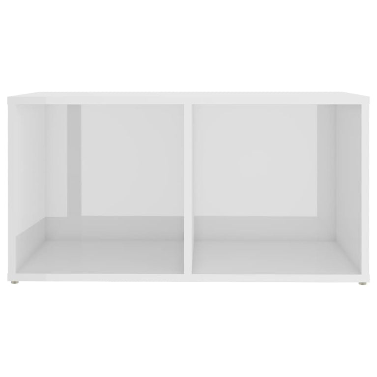 Tv-meubelen 2 st 72x35x36,5 cm spaanplaat hoogglans wit MeubelReus