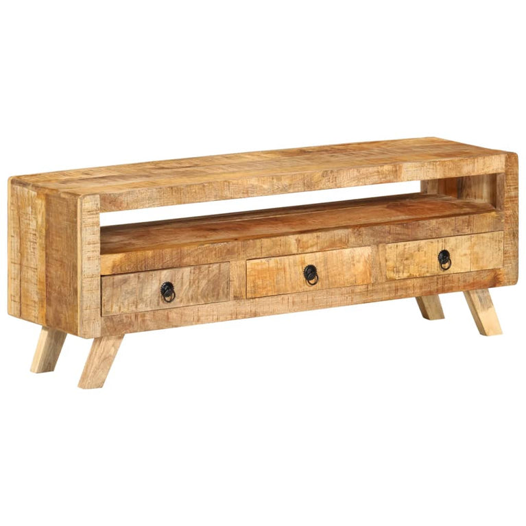 Tv-meubel 110x30x40 cm massief mangohout MeubelReus