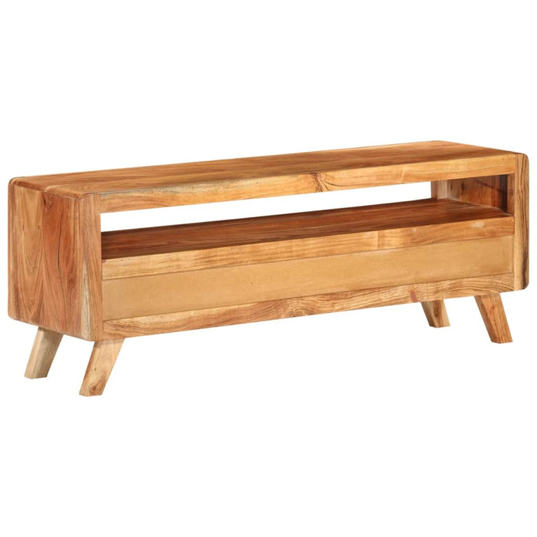 Tv-meubel 110x30x40 cm massief acaciahout MeubelReus