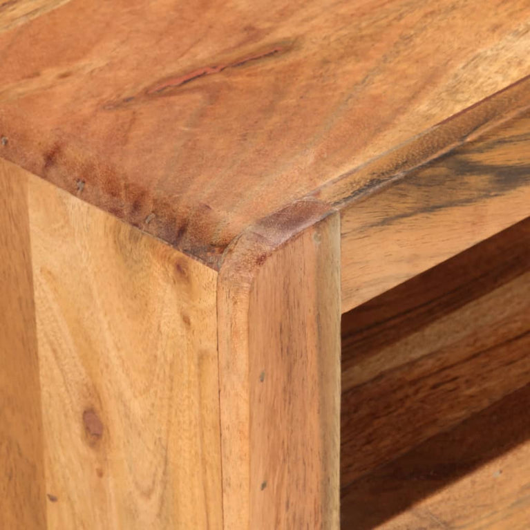 Tv-meubel 110x30x40 cm massief acaciahout MeubelReus