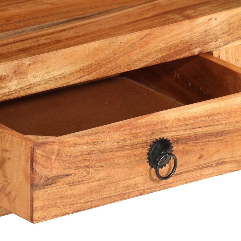 Tv-meubel 110x30x40 cm massief acaciahout MeubelReus