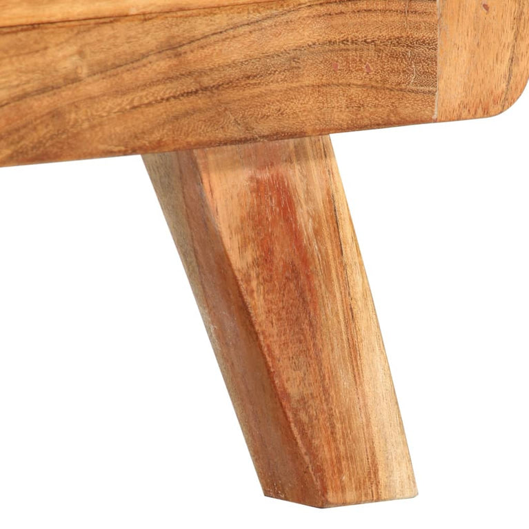 Tv-meubel 110x30x40 cm massief acaciahout MeubelReus