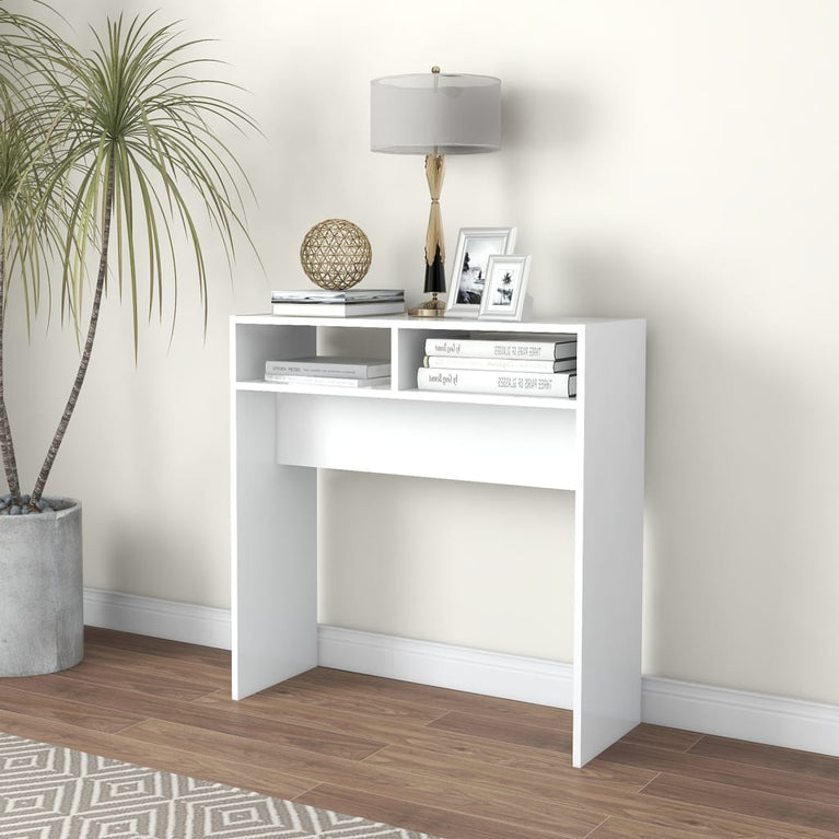 Wandtafel 78x30x80 cm spaanplaat wit MeubelReus