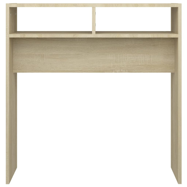 Wandtafel 78x30x80 cm spaanplaat sonoma eikenkleurig MeubelReus