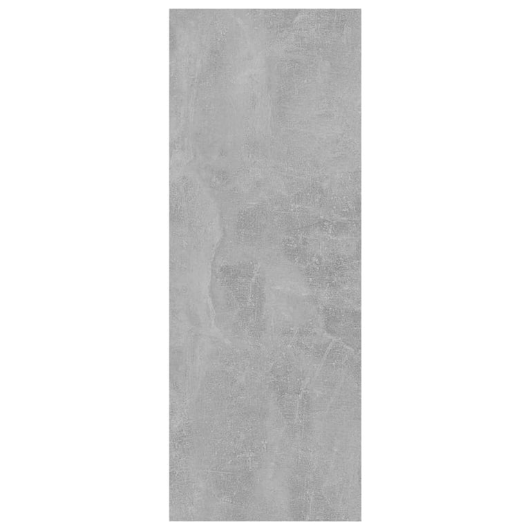 Wandtafel 78x30x80 cm spaanplaat betongrijs MeubelReus