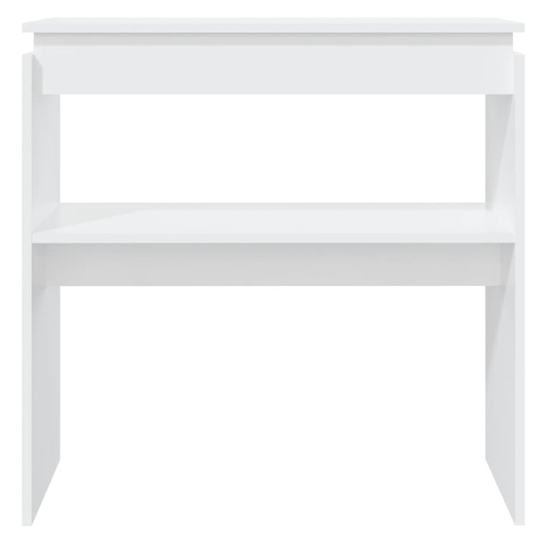 Wandtafel 80x30x80 cm spaanplaat wit MeubelReus