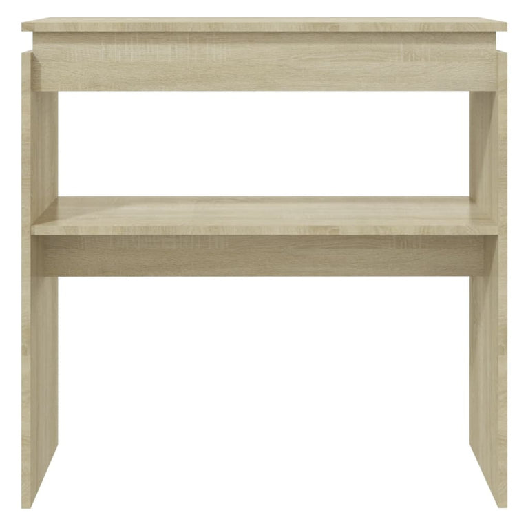 Wandtafel 80x30x80 cm spaanplaat sonoma eikenkleurig MeubelReus