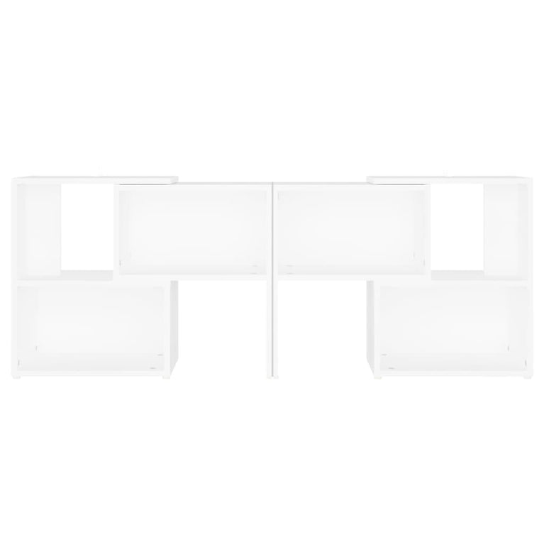 Tv-meubel 104x30x52 cm bewerkt hout wit MeubelReus